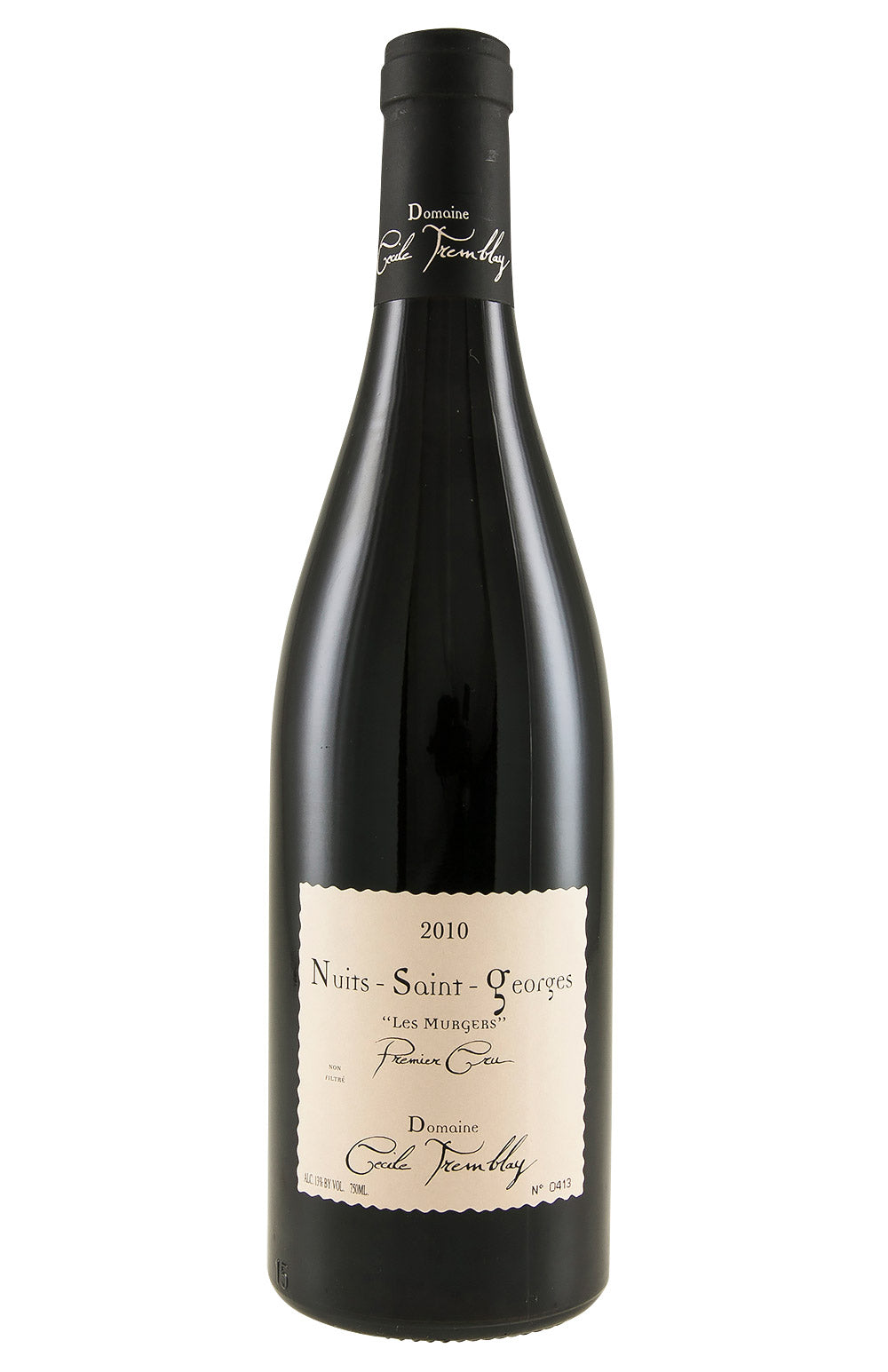 Nuits St Georges Les Murgers Cecile Tremblay 2010
