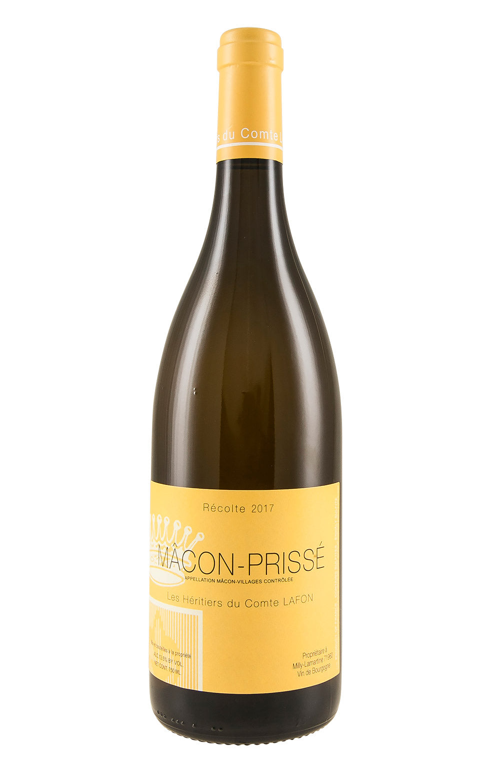 Macon Prisse Les Heritiers du Comte Lafon 2017