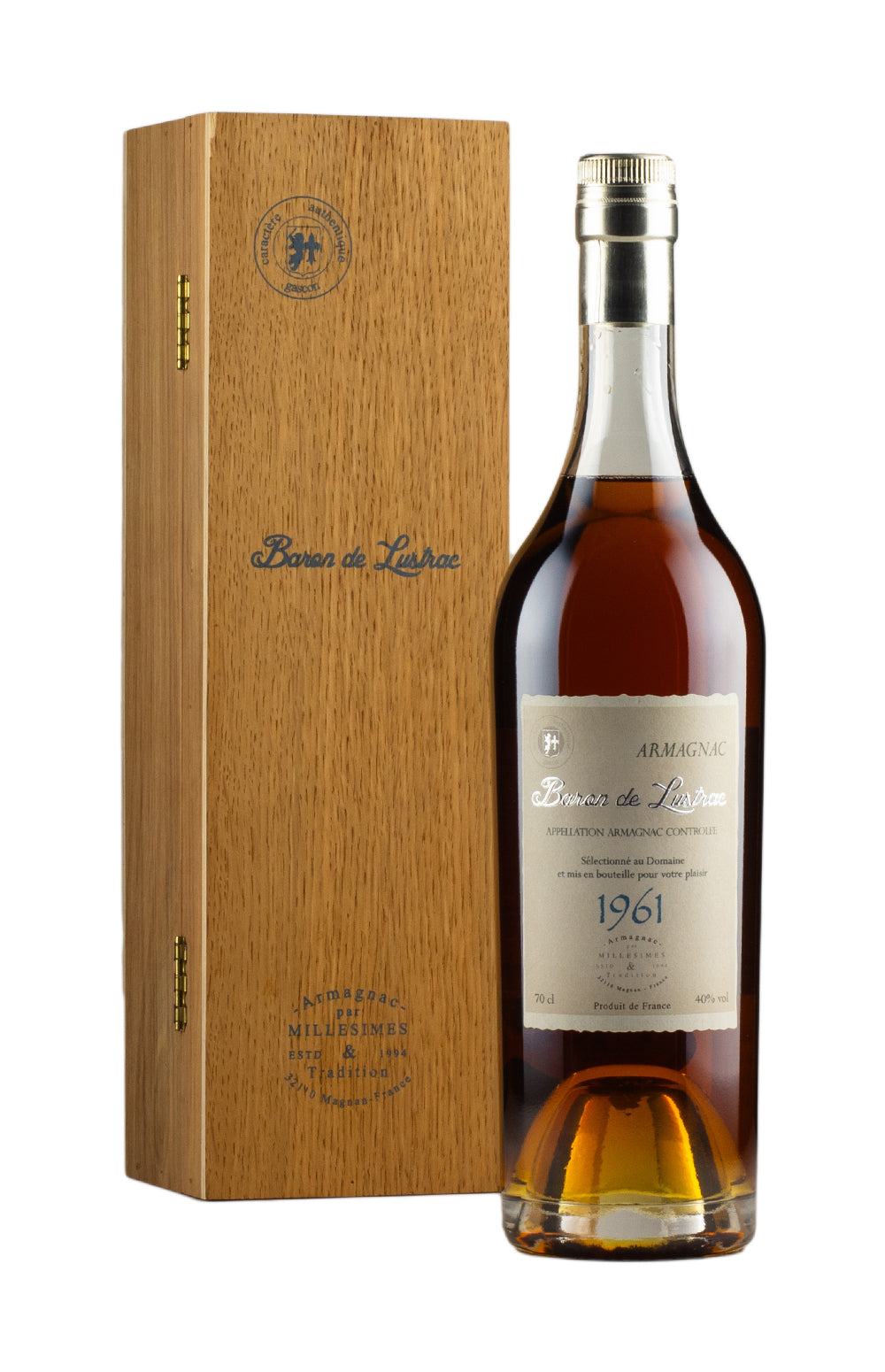 Baron de Lustrac Vintage Armagnac 1961