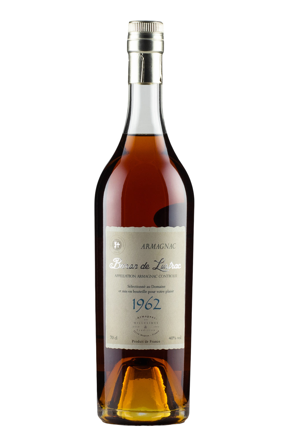 Baron de Lustrac Vintage Armagnac 1962