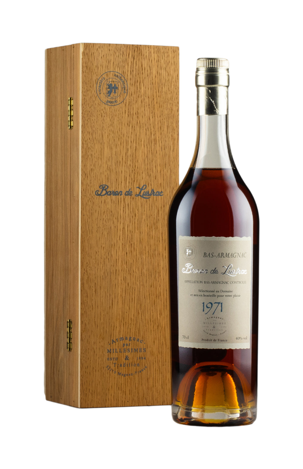 Baron de Lustrac Vintage Armagnac 1971