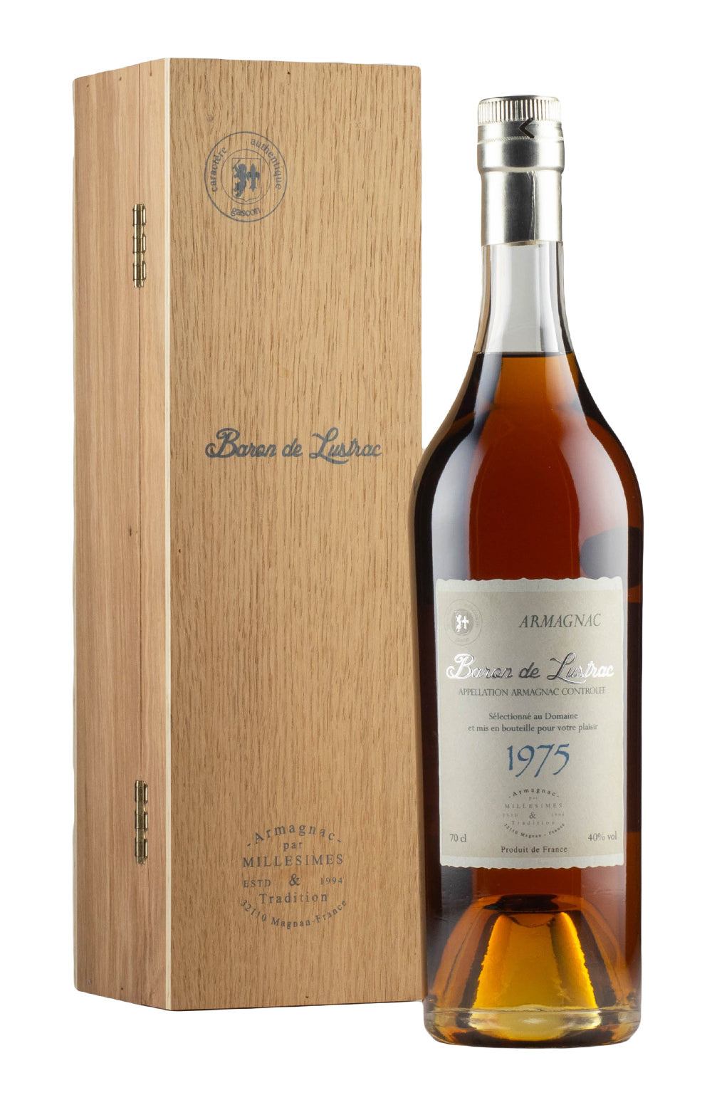 Baron de Lustrac Vintage Armagnac 1975