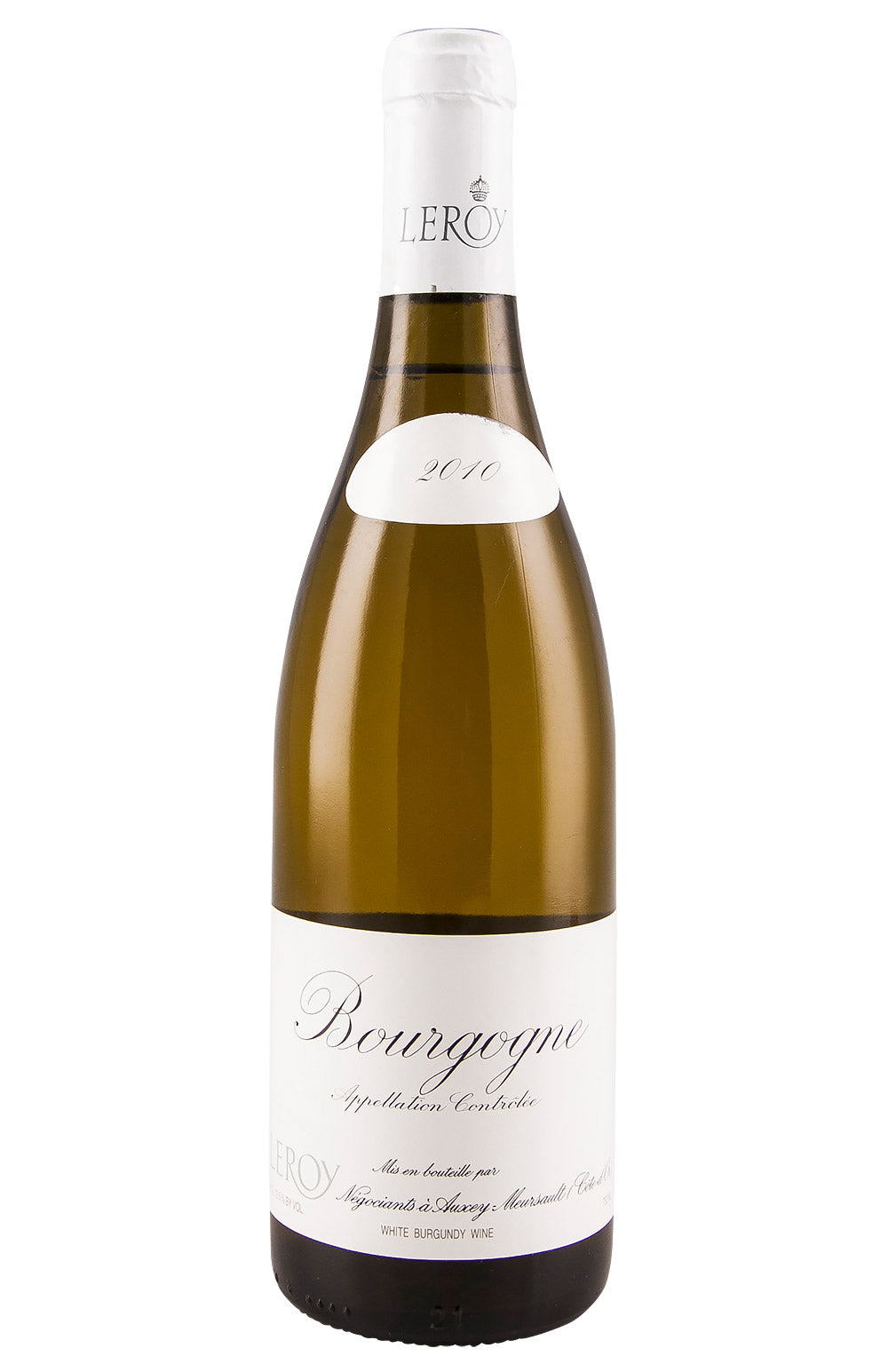 Bourgogne Blanc Maison Leroy 2010