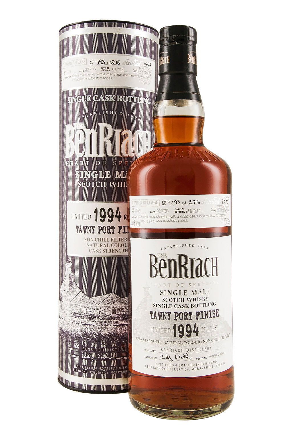 Benriach 20 Year Old Tawny Port Finish 1994