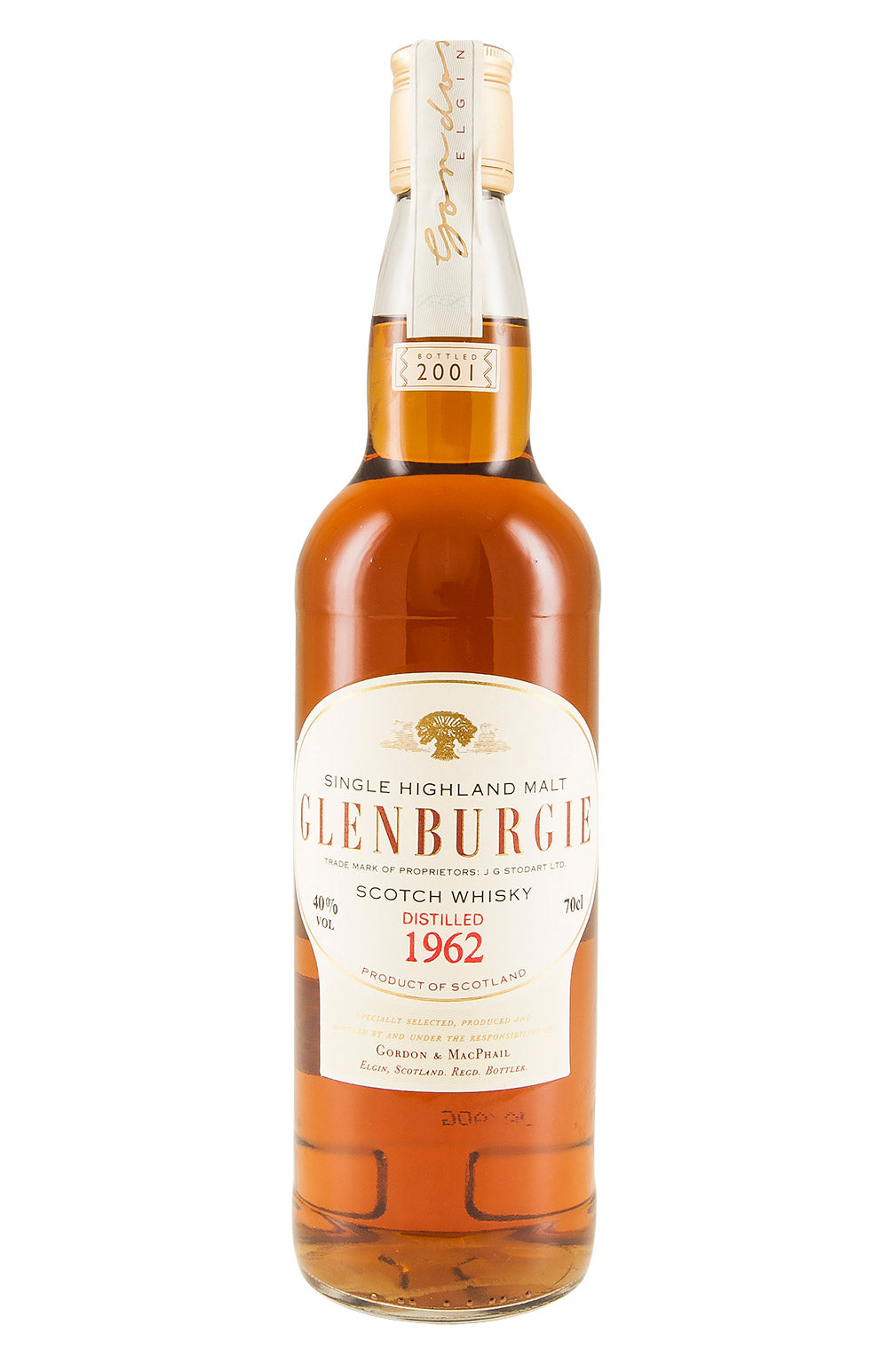 Glenburgie Gordon & MacPhail (Bottled 2001) 1962
