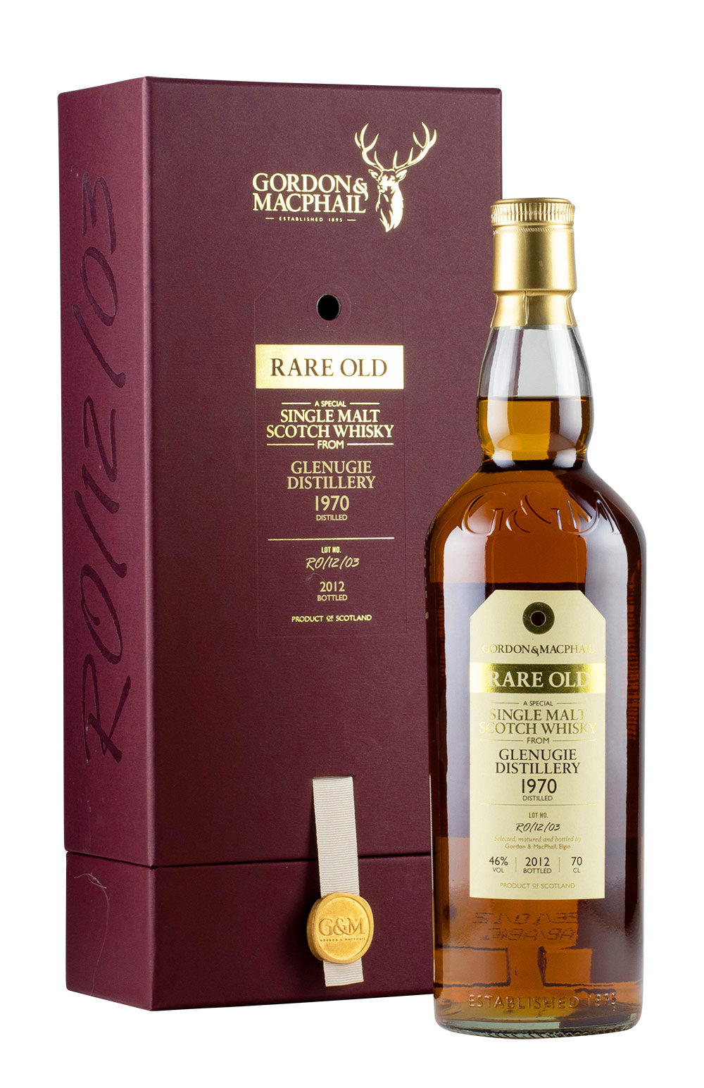 Glenugie Rare Old Gordon & MacPhail (Bottled 2012) 1970