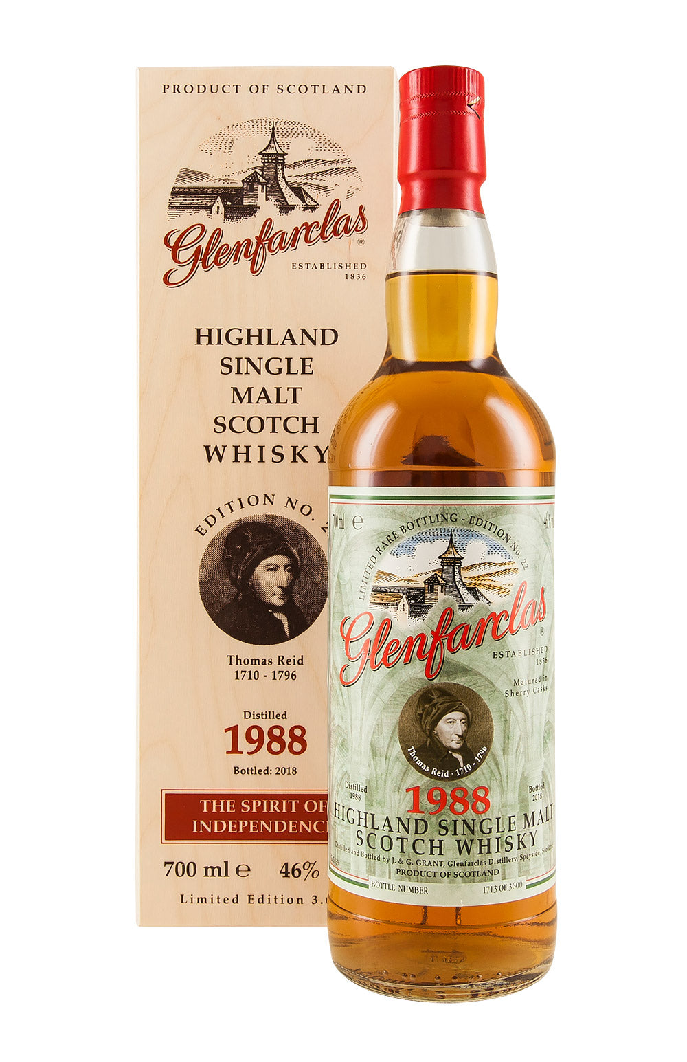 Glenfarclas Edition No. 22 Thomas Reid 1988