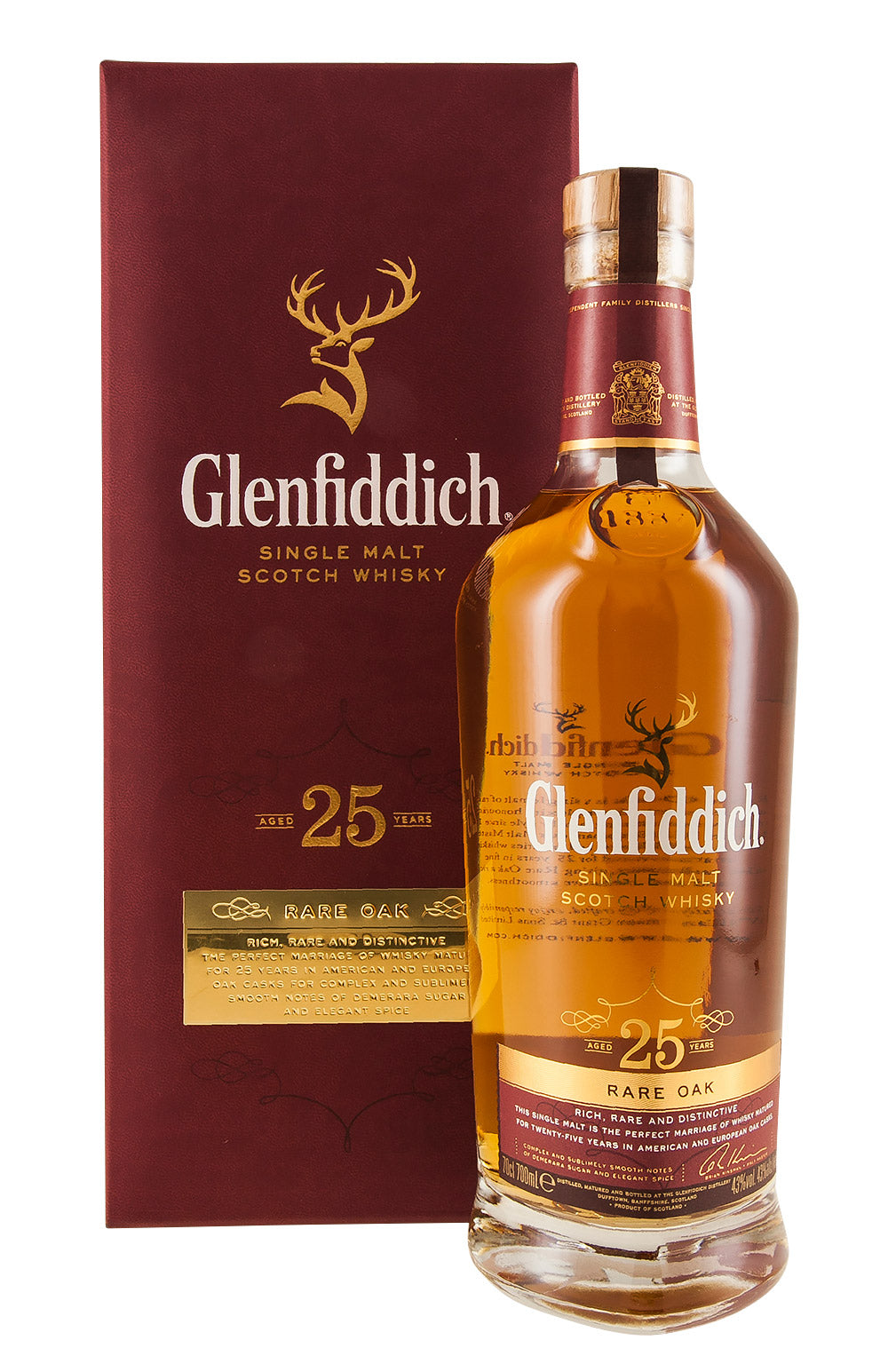 Glenfiddich 25 Year Old Rare Oak