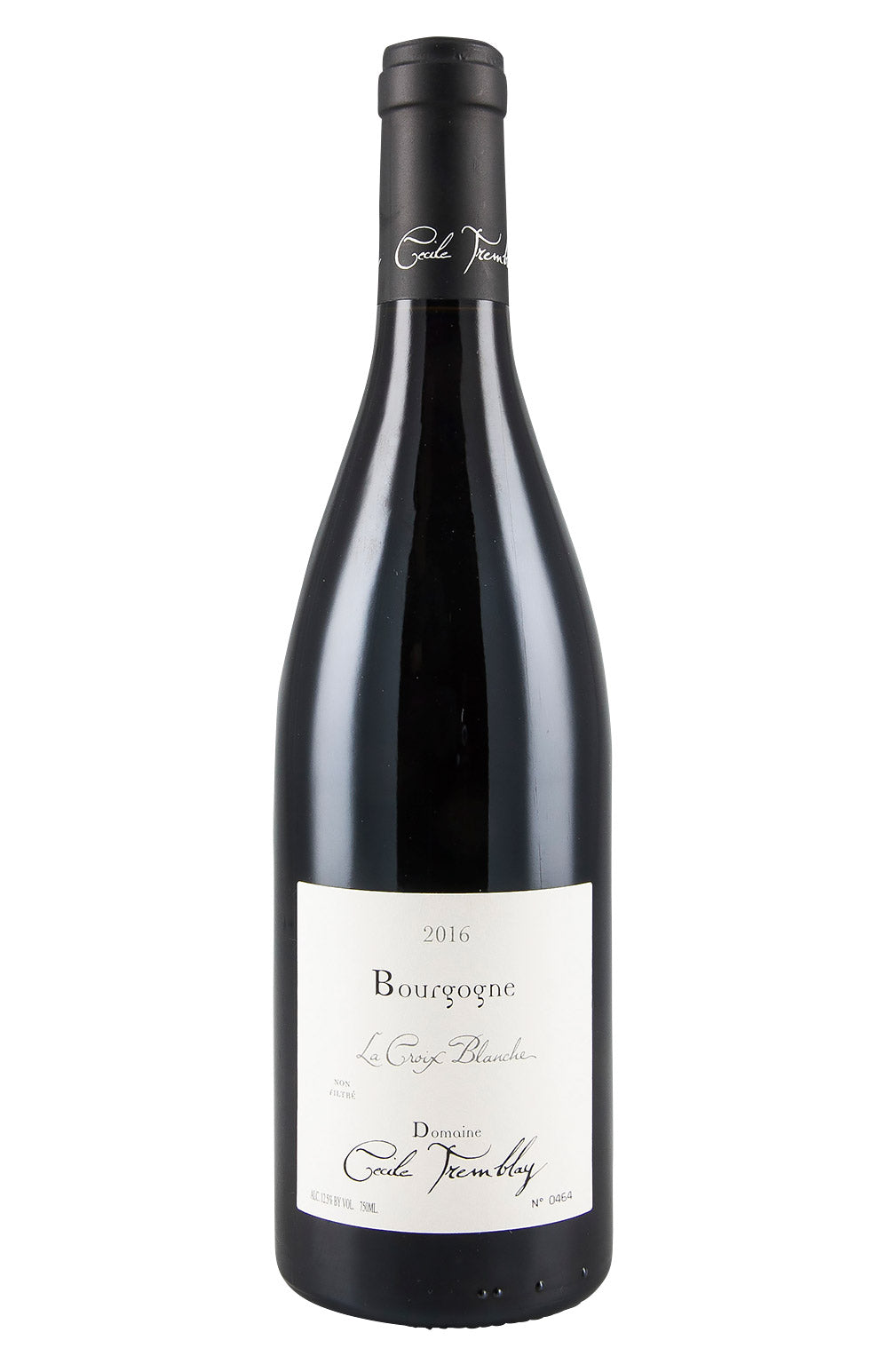Bourgogne Rouge La Croix Blanche Cecile Tremblay 2016