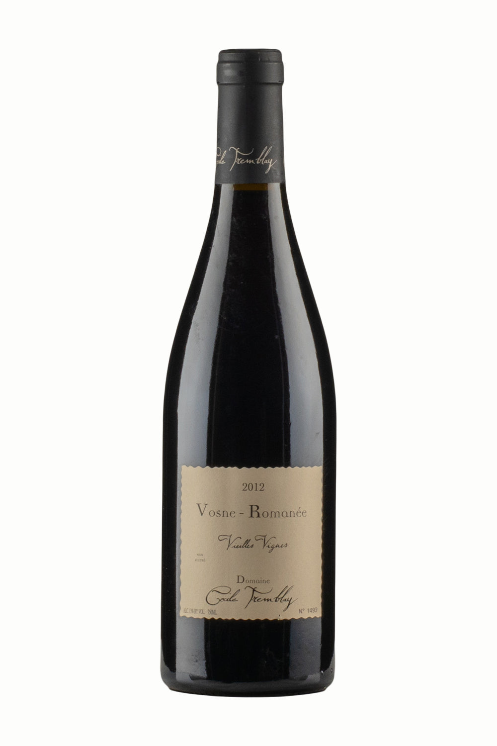 Vosne Romanee Vieilles Vignes Cecile Tremblay 2012