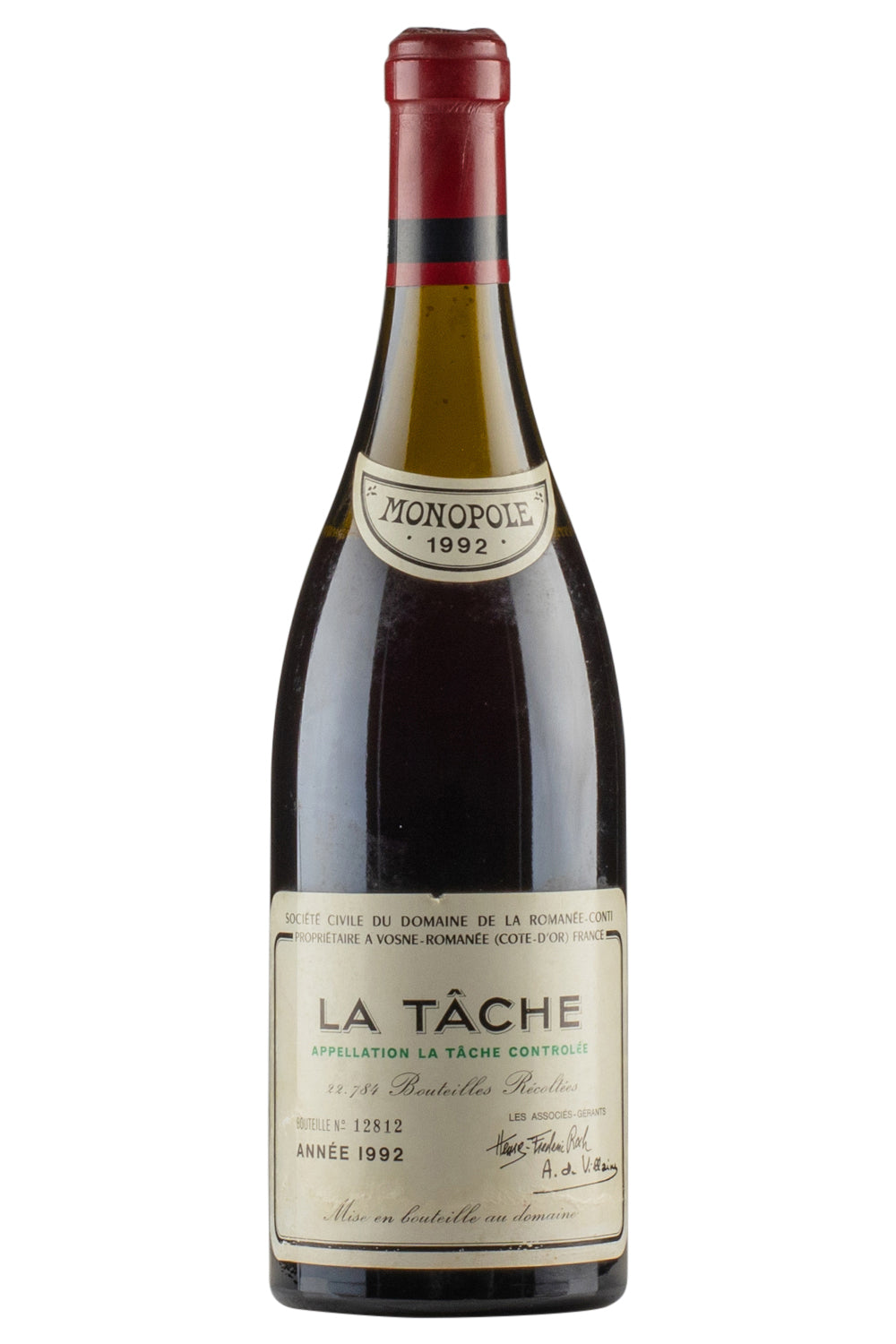 La Tache DRC (Low Fill) 1992