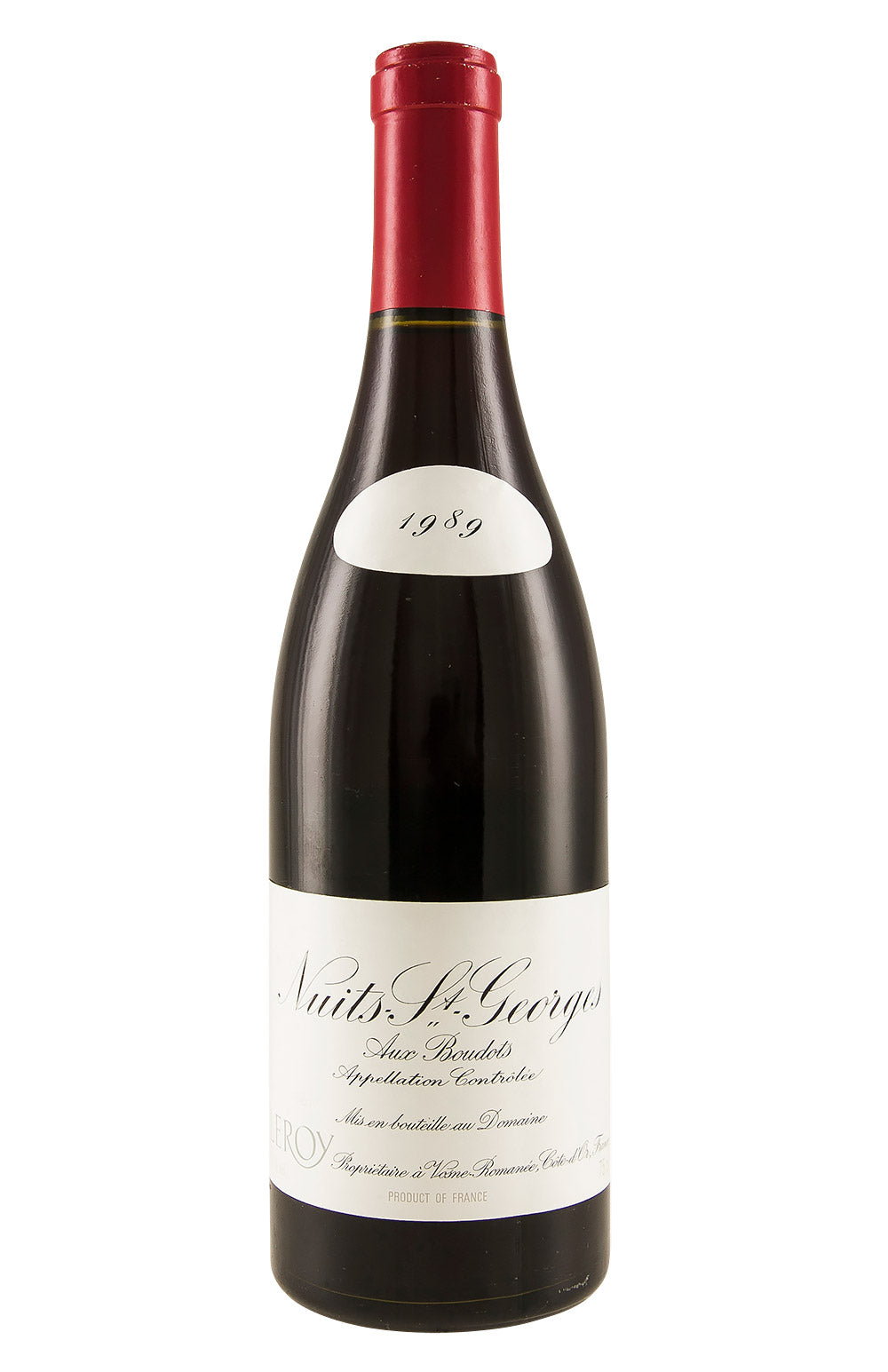 Nuits St Georges Aux Boudots Domaine Leroy 1989