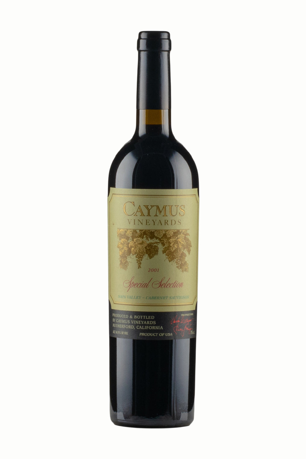 Caymus Vineyards Special Selection Cabernet Sauvignon 2001