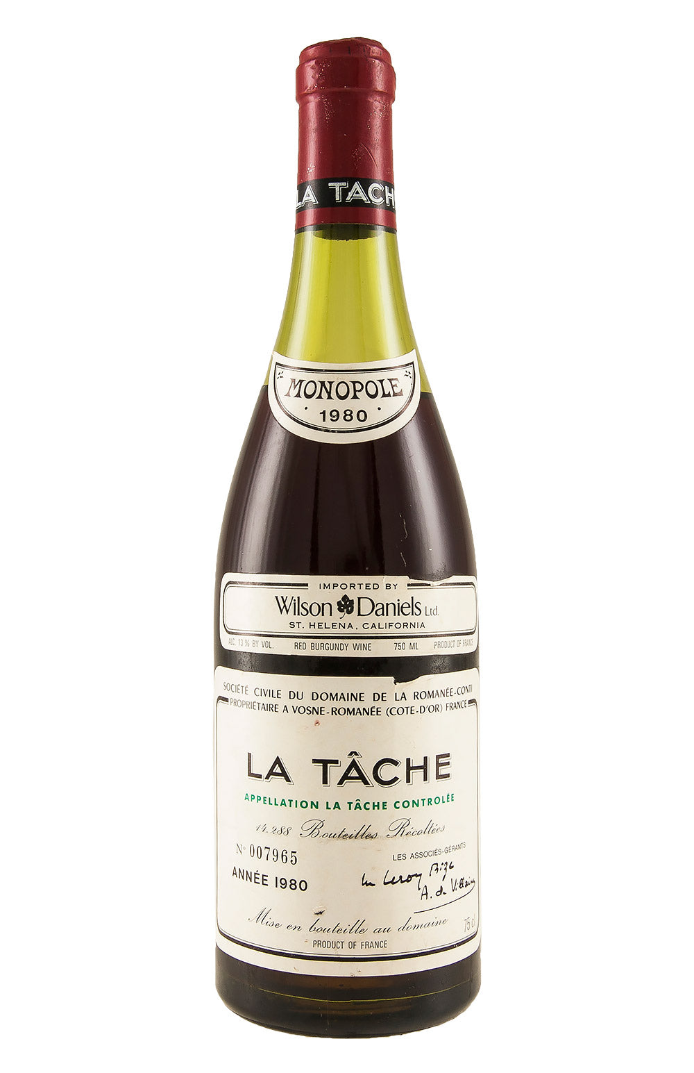 La Tache DRC 1980