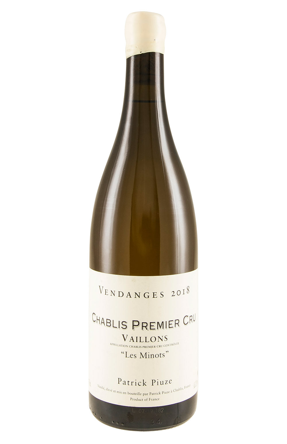 Chablis Vaillons Les Minots Patrick Piuze 2018