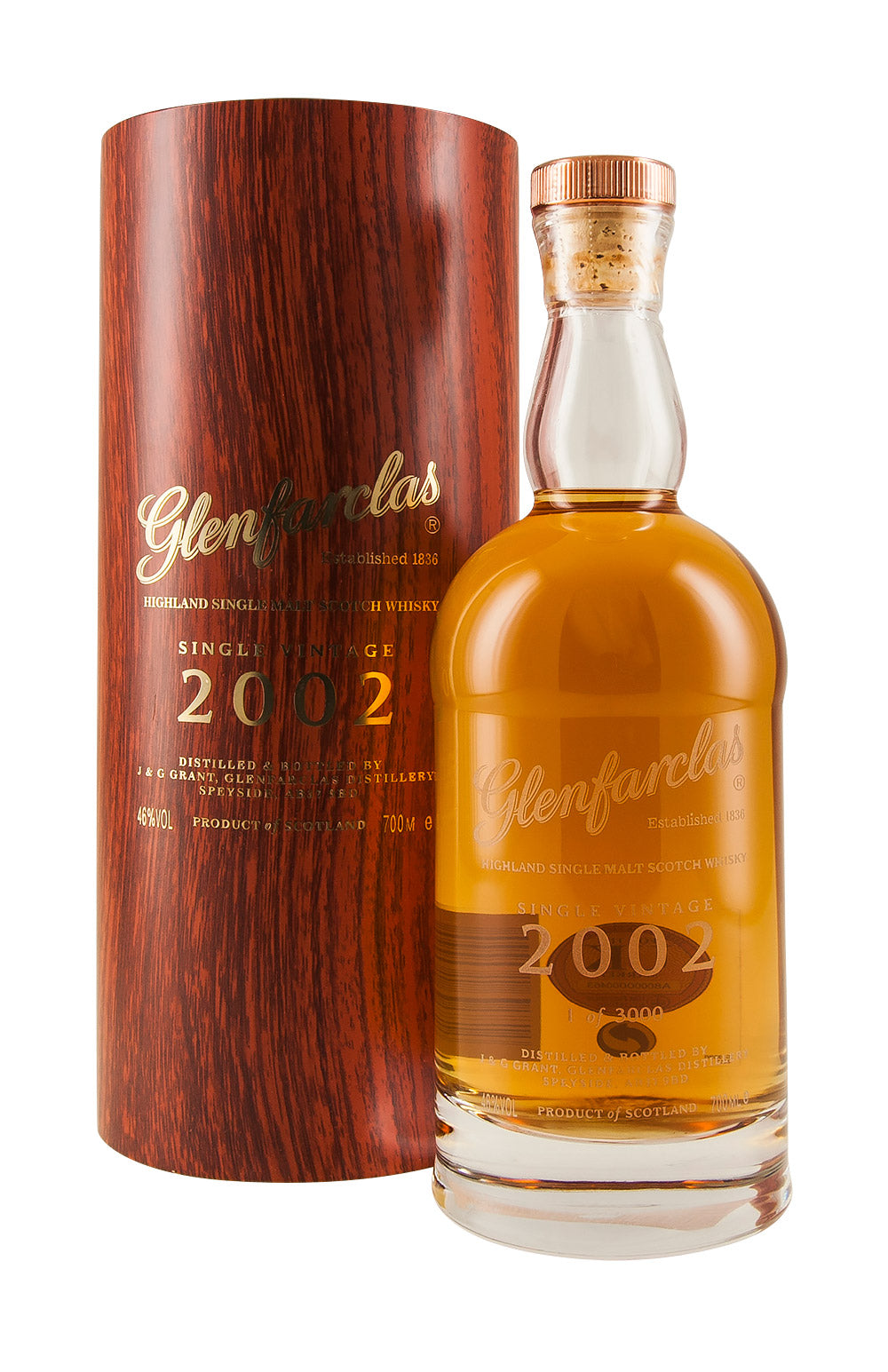 Glenfarclas Trilogy Collection 2002