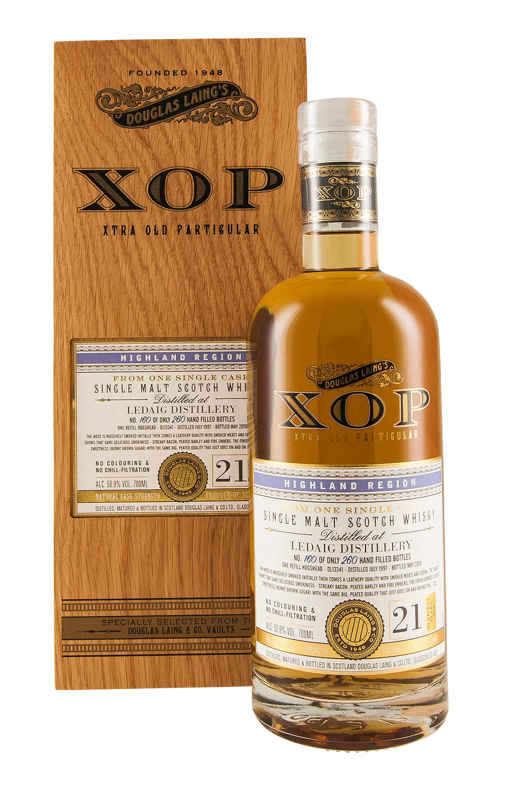 Ledaig 21 Year Old Xtra Old Particular 1997