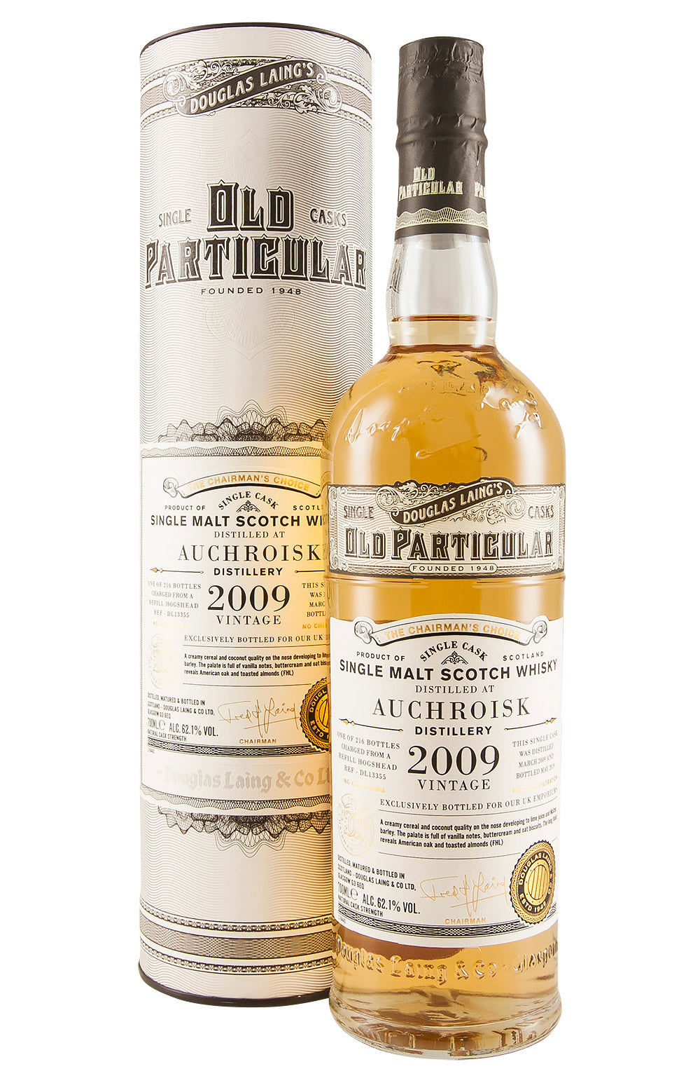 Auchroisk 10 Year Old Old Particular Chairman`s Choice 2009