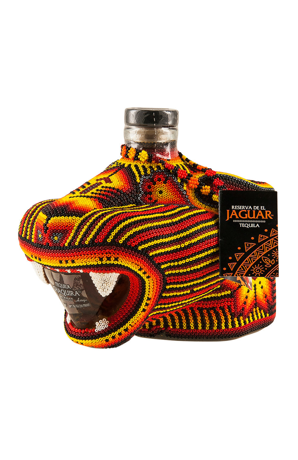 Chaquira Beaded Jaguar Anejo