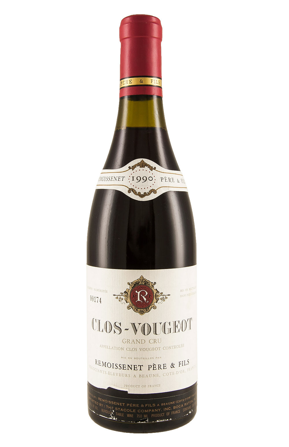 Clos Vougeot Remoissenet 1990