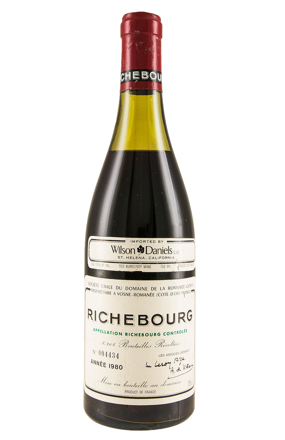 Richebourg DRC 1980