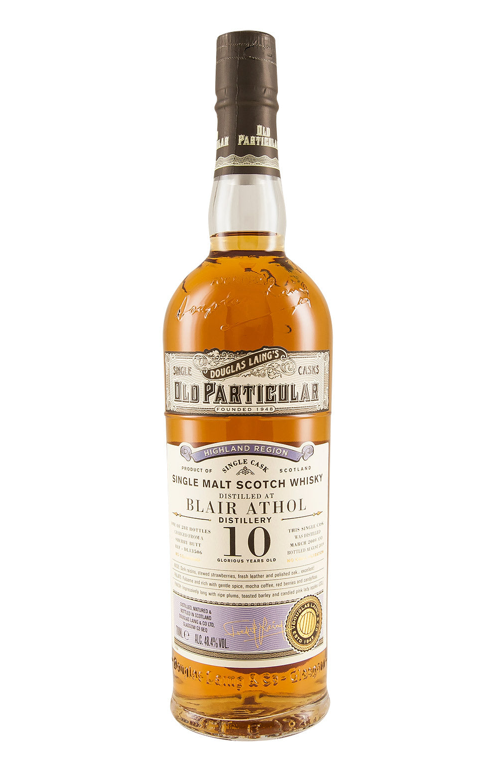 Blair Athol 10 Year Old Old Particular 2009