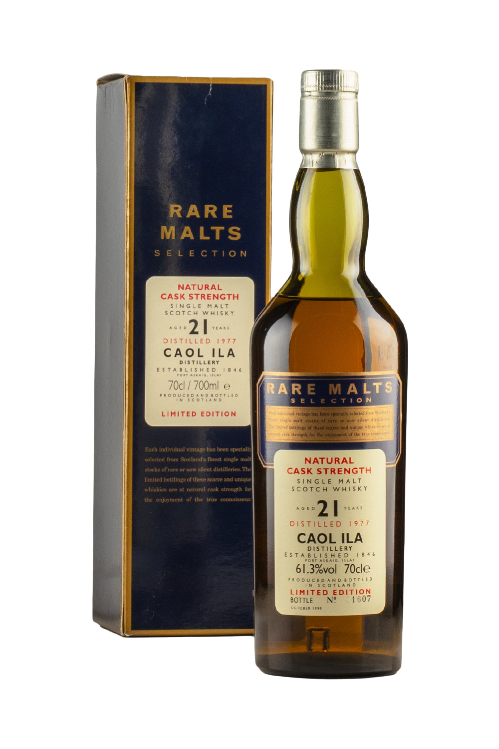 Caol Ila 21 Year Old Rare Malts 1977