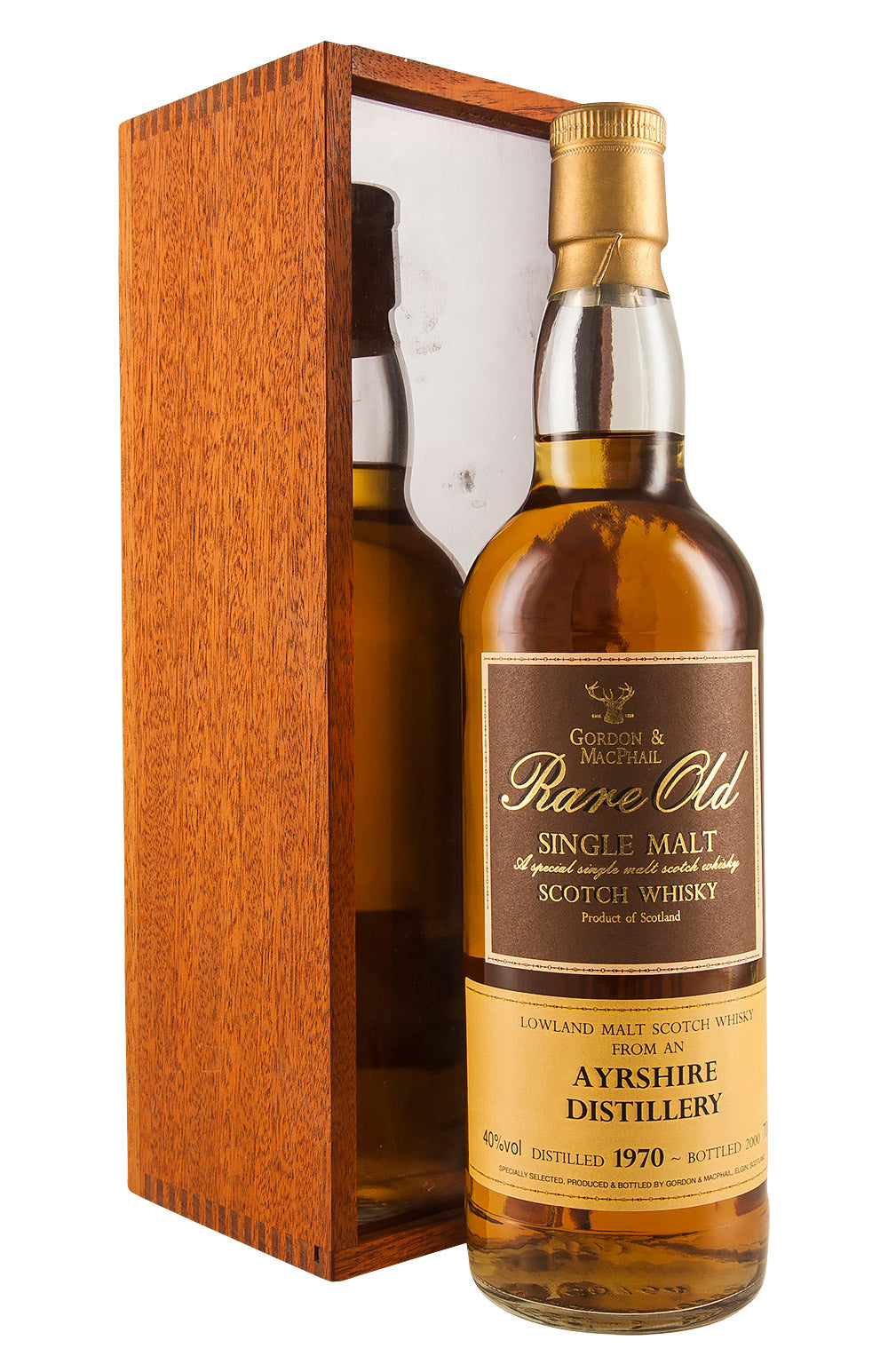 Ayrshire Rare Old Gordon & Macphail (Bottled 2000) 1970
