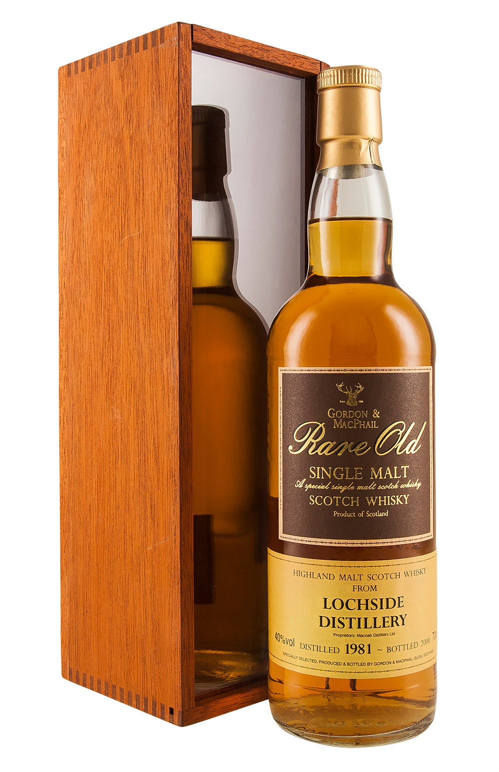 Lochside G&M Rare Old (Bottled 2000) 1981