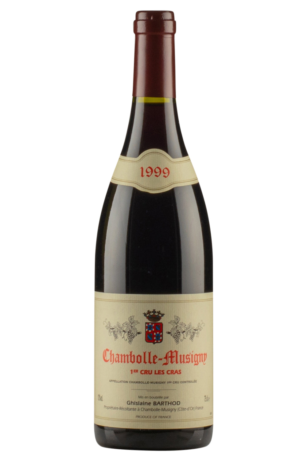 Chambolle Musigny Les Cras Ghislaine Barthod 1999