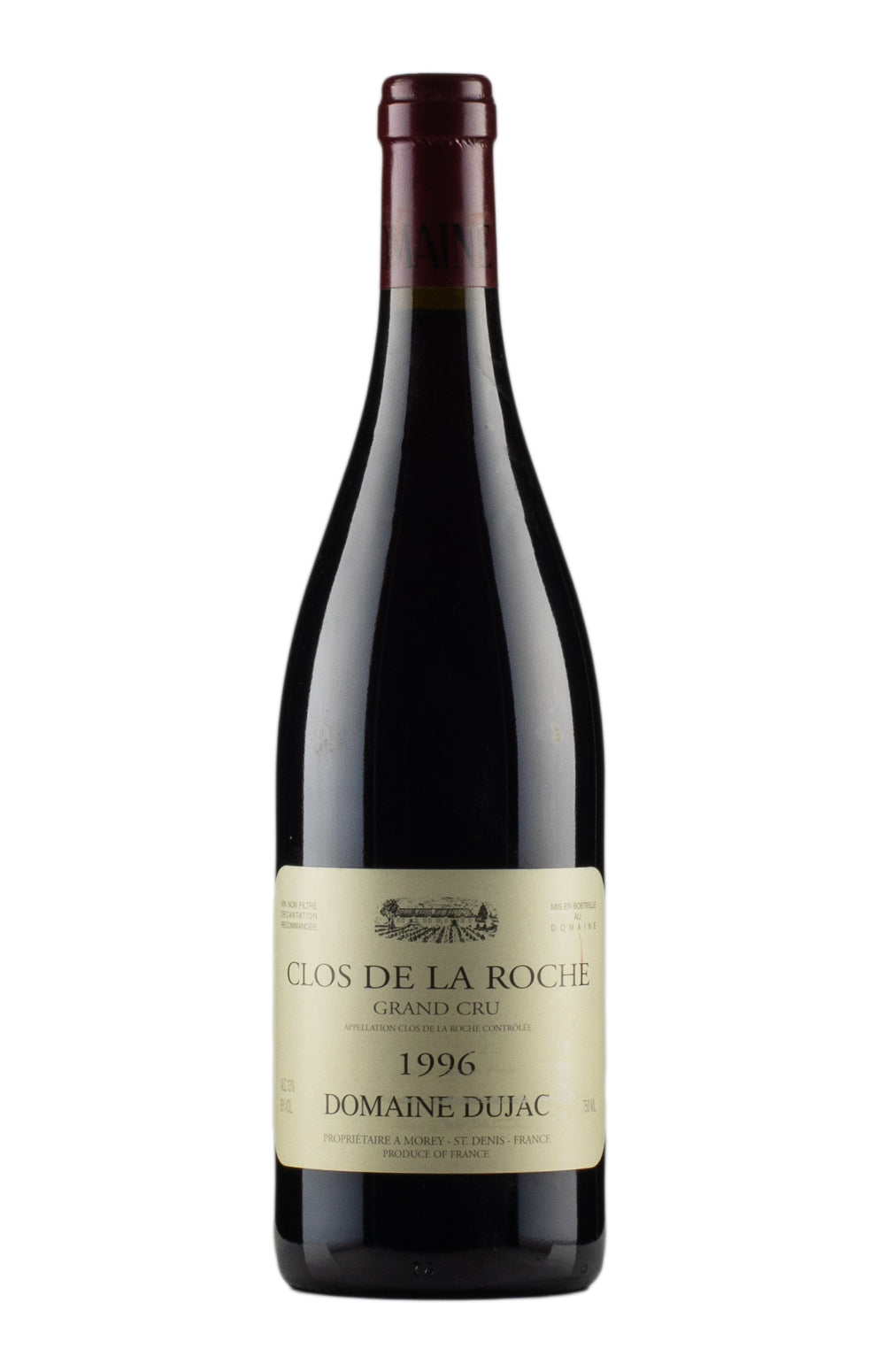 Clos de la Roche Domaine Dujac 1996