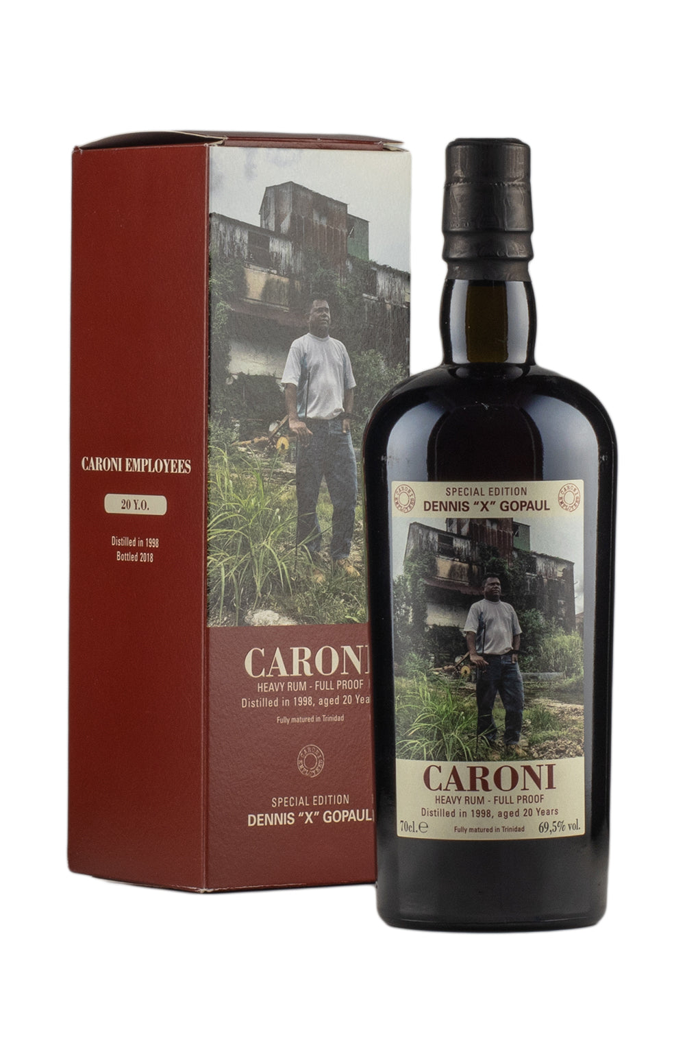 Caroni 20 Year Old Full Proof Dennis X Gopaul Velier 1998