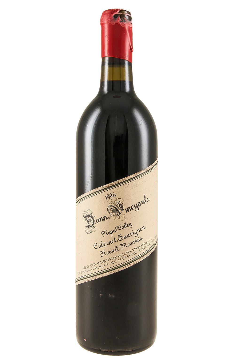 Dunn Vineyards Howell Mountain Cabernet Sauvignon 1996