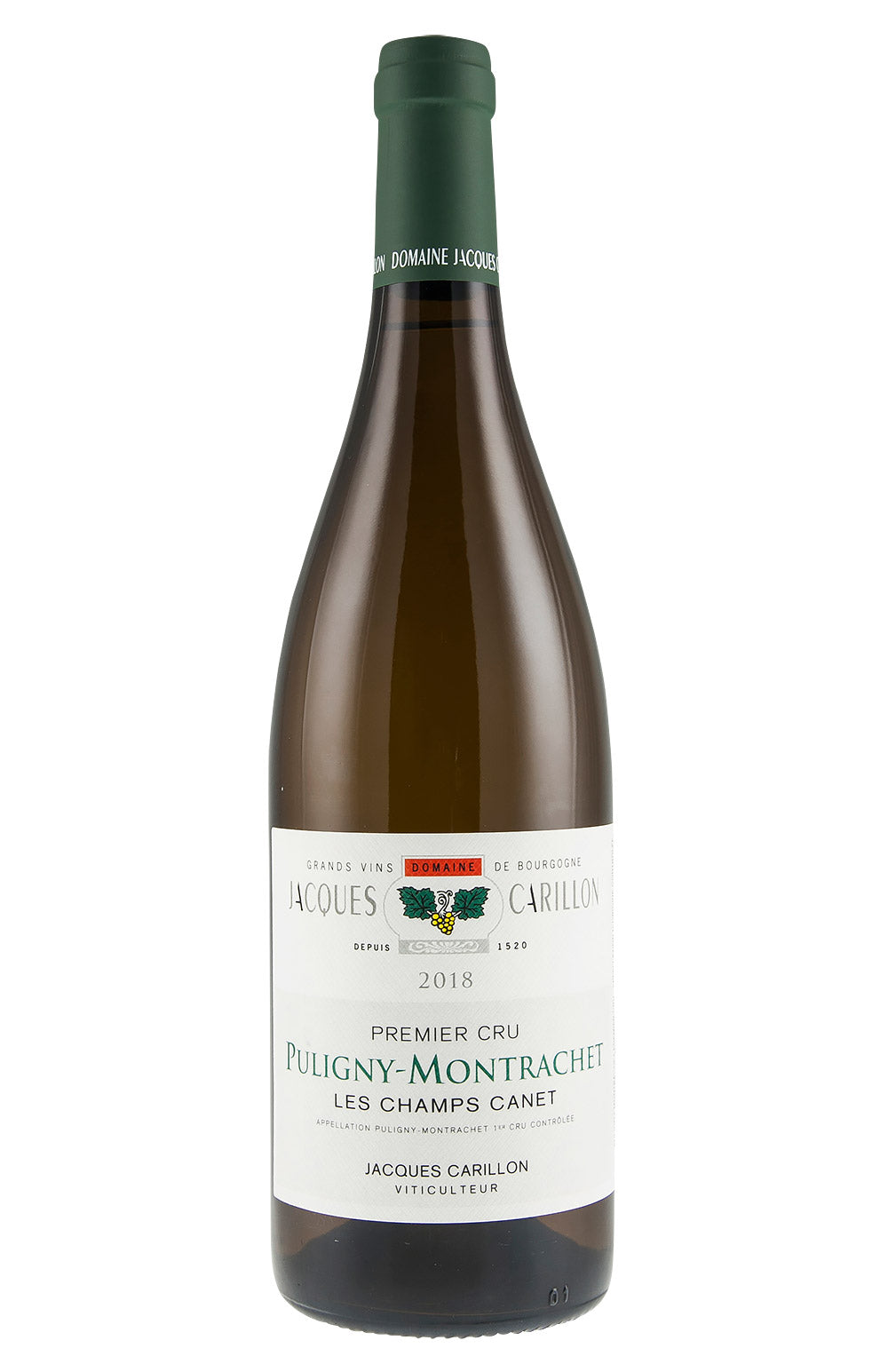 Puligny Montrachet Les Champs Canet Jacques Carillon 2018
