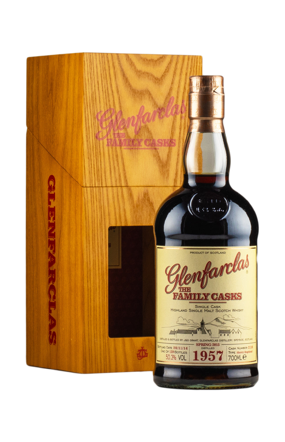 Glenfarclas 57 Year Old Family Cask 2110 1957