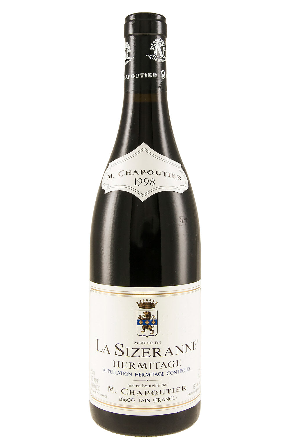 Hermitage Monier de la Sizeranne Chapoutier 1998