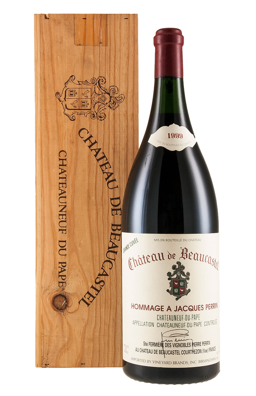 Chateauneuf du Pape Hommage a Jacques Perrin Beaucastel 300cl 1999