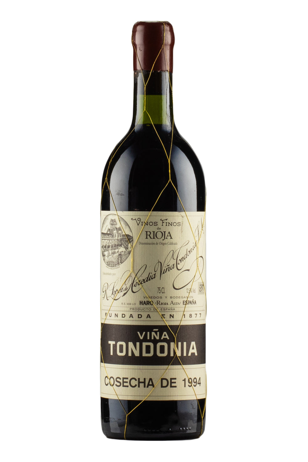 Vina Tondonia Rioja Gran Reserva Tinto Lopez de Heredia (Damaged Capsule) 1994