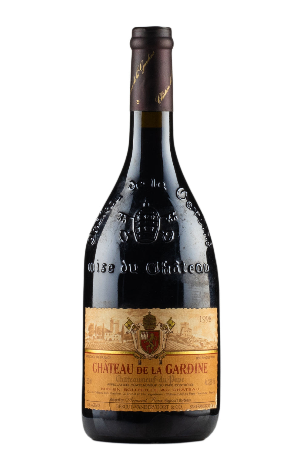 Chateauneuf du Pape Chateau de la Gardine 1998