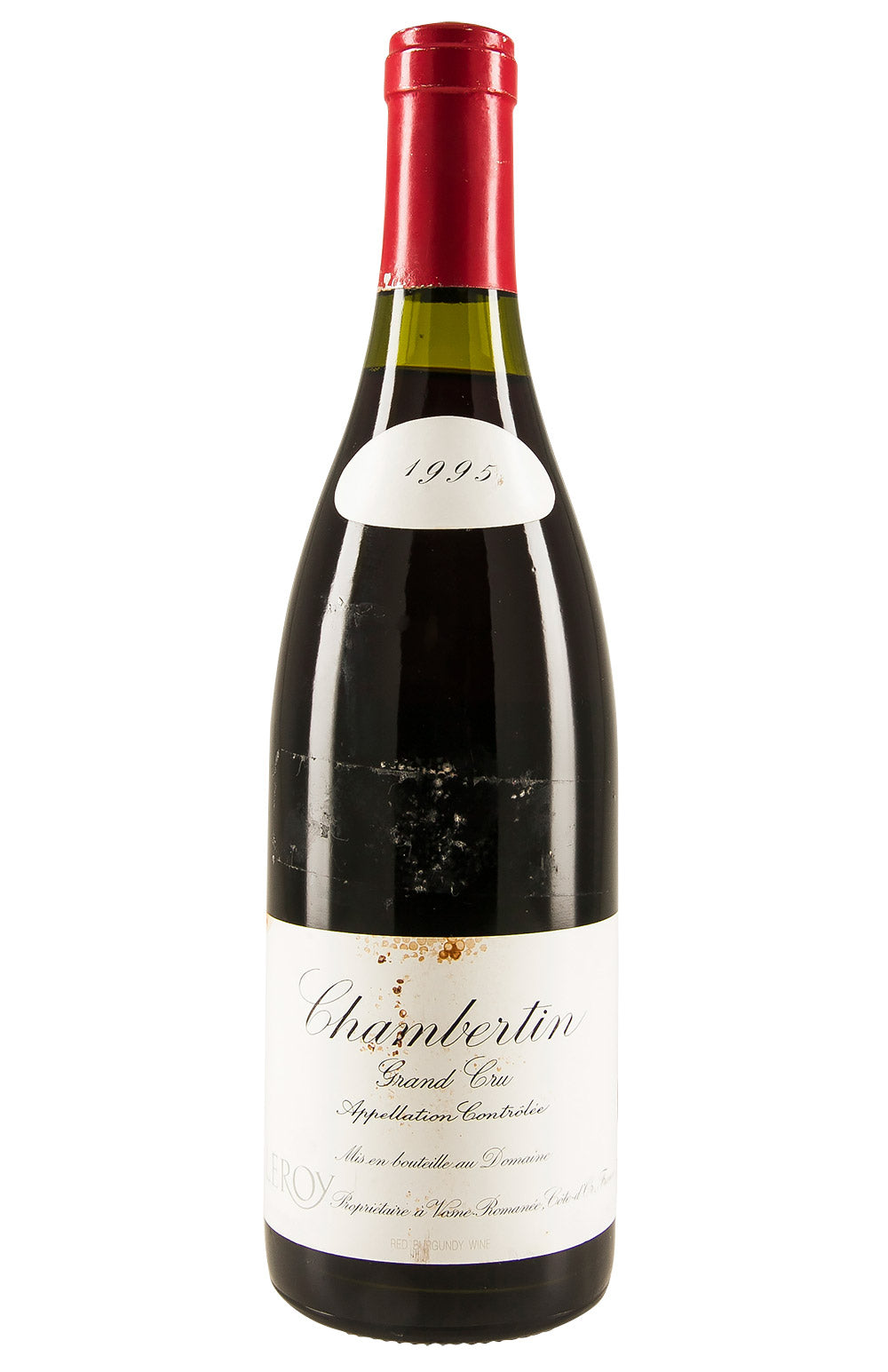 Chambertin Domaine Leroy 1995