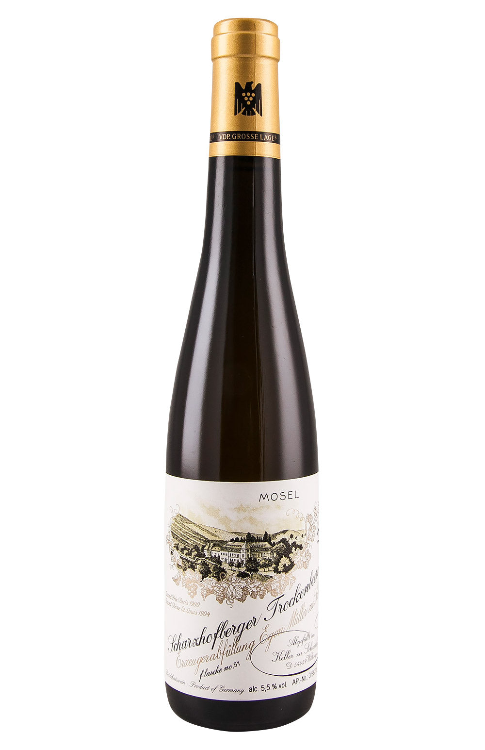 Egon Muller Scharzhofberger Riesling Trockenbeerenauslese Half 2018