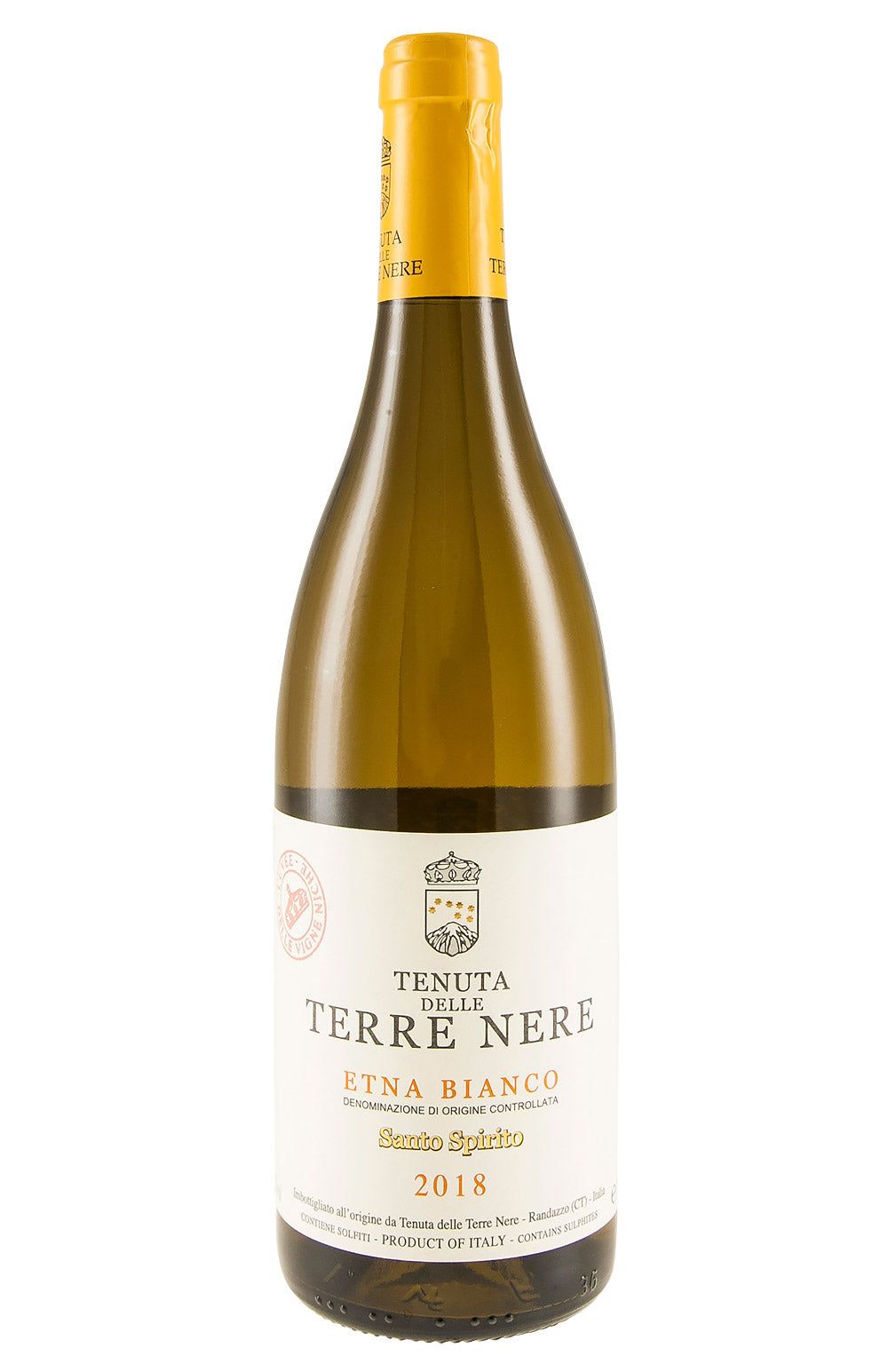 Etna Bianco Le Vigne Niche Santo Spirito Terre Nere 2018