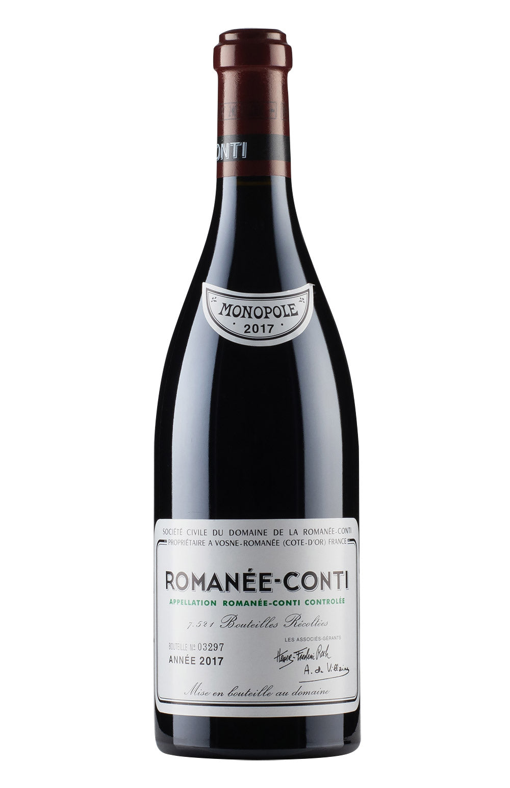 Romanee Conti DRC 2017