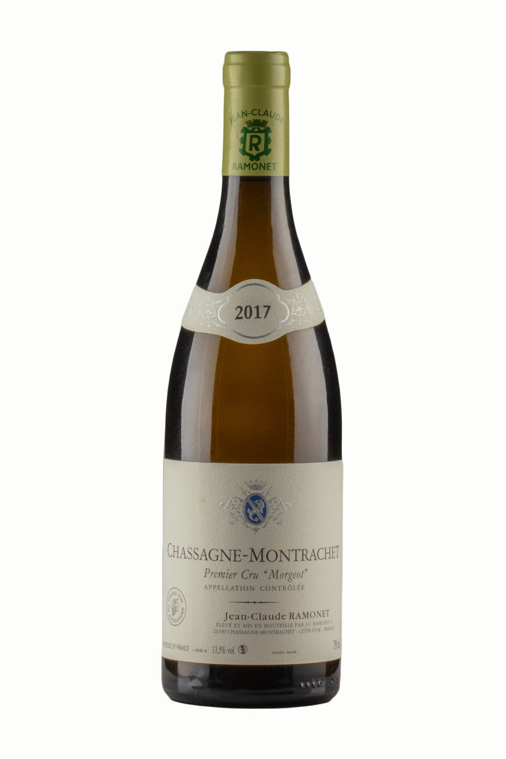 Chassagne Montrachet Morgeot Ramonet 2017