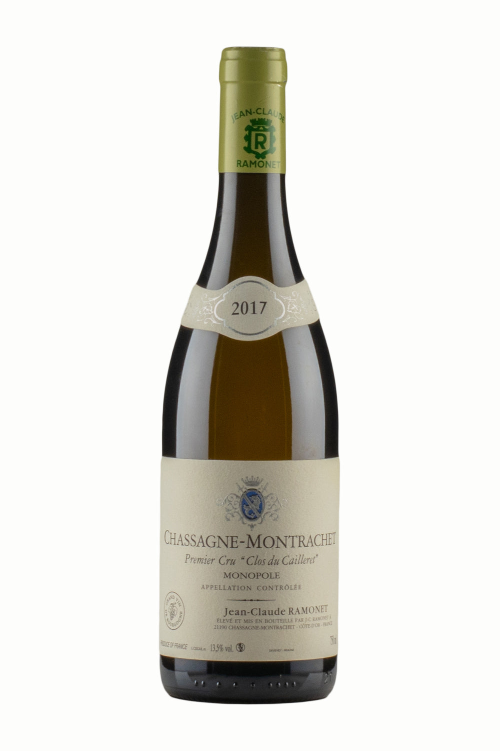 Chassagne Montrachet Clos du Cailleret Ramonet 2017