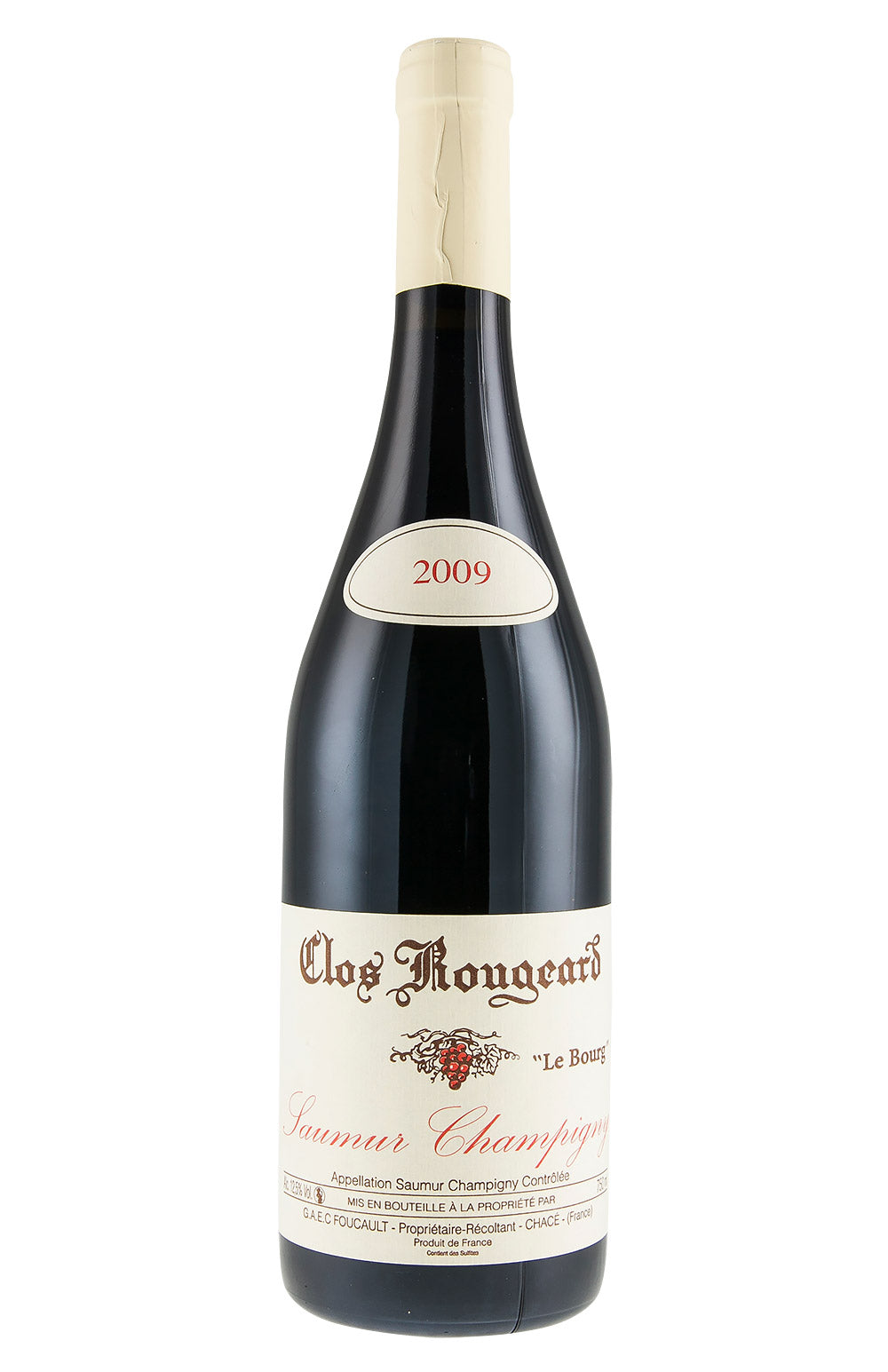 Saumur Champigny Le Bourg Clos Rougeard 2009