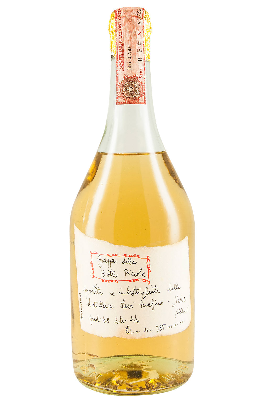 Romano Levi Grappa della Botte Piccola 1983