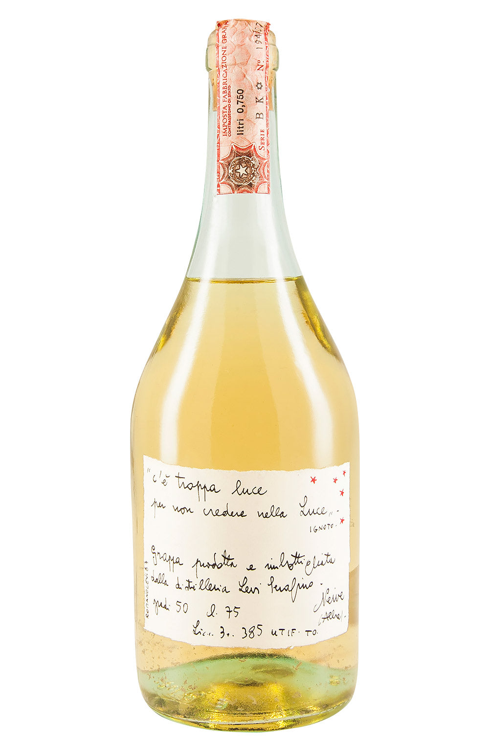 Romano Levi Grappa C`e Troppa Luce 1987