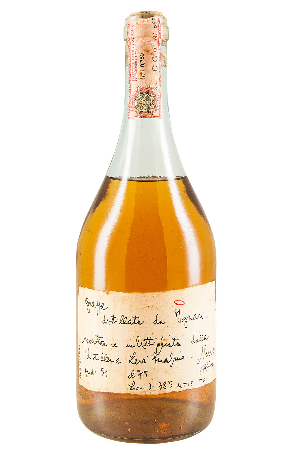 Romano Levi Grappa Distillata da Ignari 1991