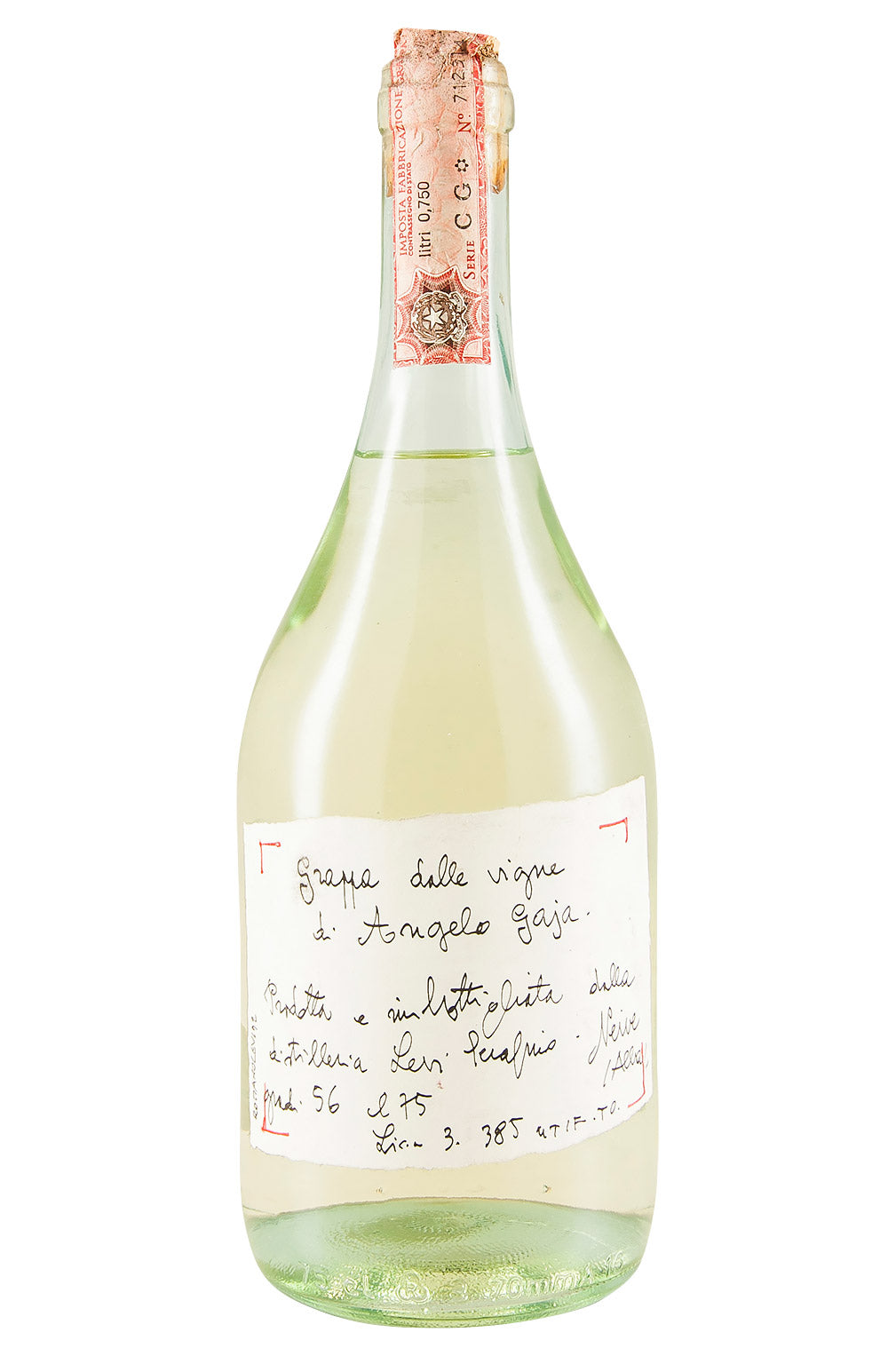 Romano Levi Grappa delle Vigne di Angelo Gaja 1992